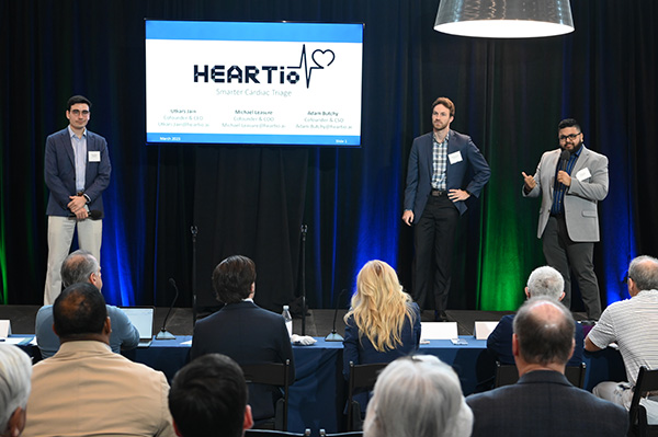 TBMC team Heartio pitches