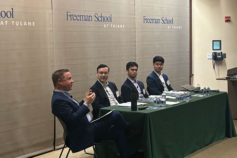 Freeman Alternative Investments Conference Young Alumni Panel participants