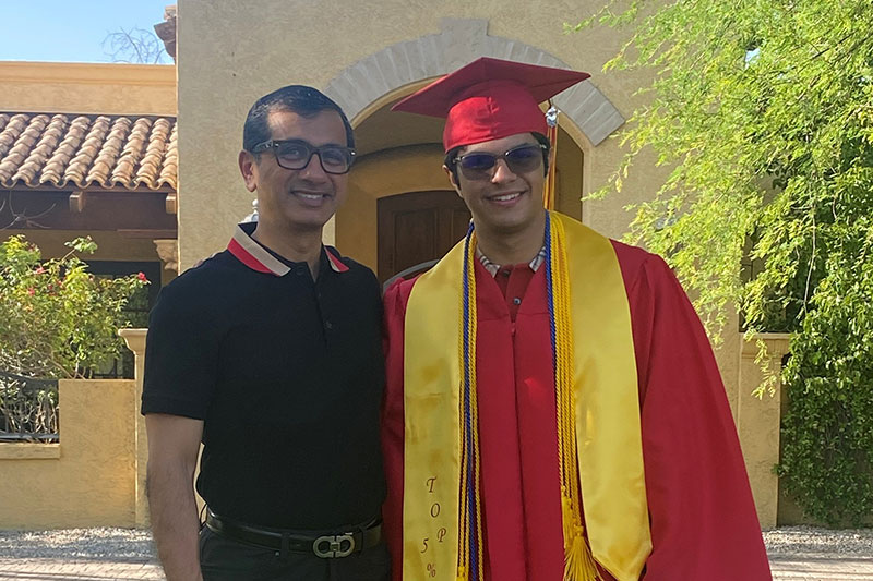 Rajat and his son