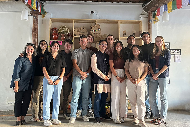 Alissa Bilfield in India