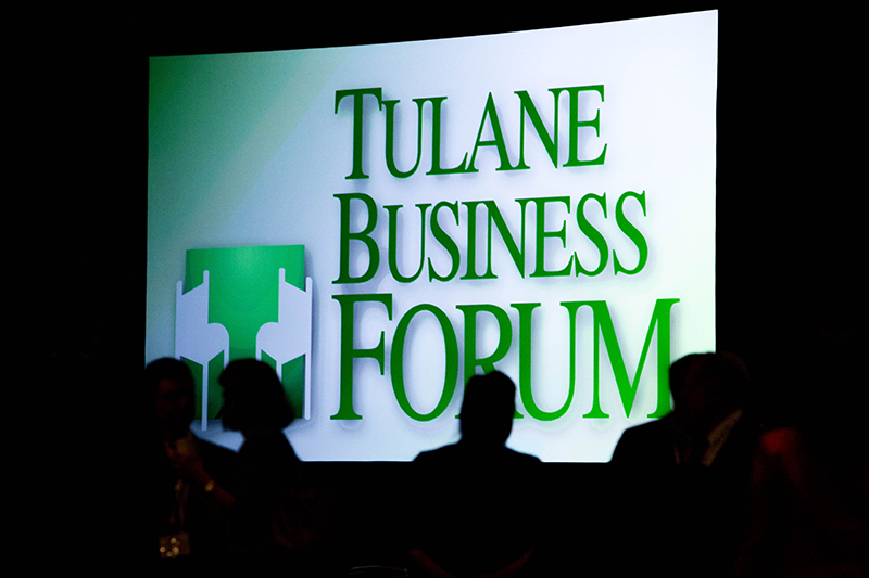 Tulane Business Forum logo