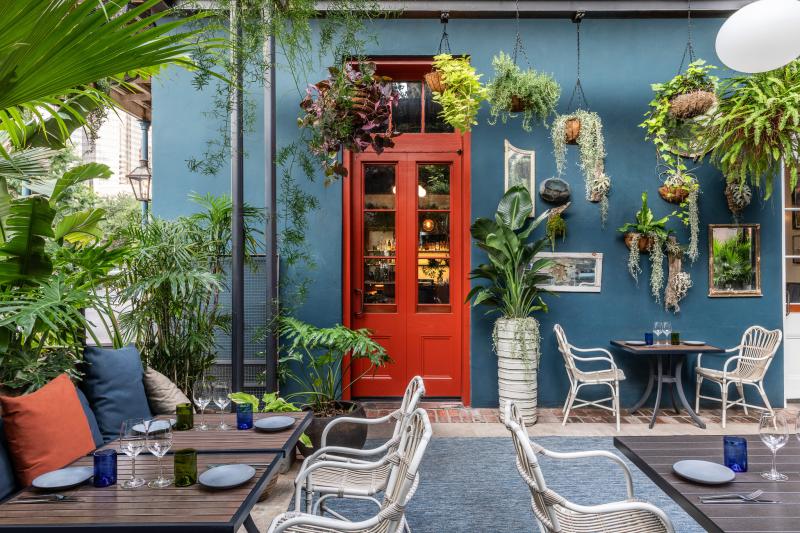 Exterior Copper Vine