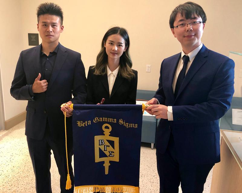 Beta Gamma Sigma induction