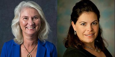 A new study ranks Lynn Hannan, left, and Jasmijn Bol among the top 25 experimental accounting scholars in the world.