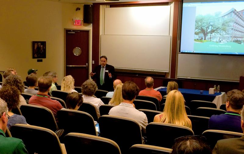 Dean Ira Solomon discussed the Freeman School's dramatic growth as part of his homecoming "state of the school" address.