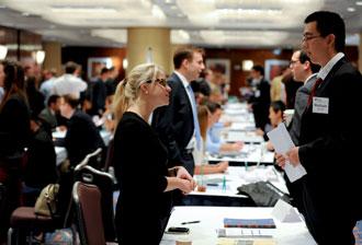 More than 90 employers participated in this year's Freeman Days New York career event.
