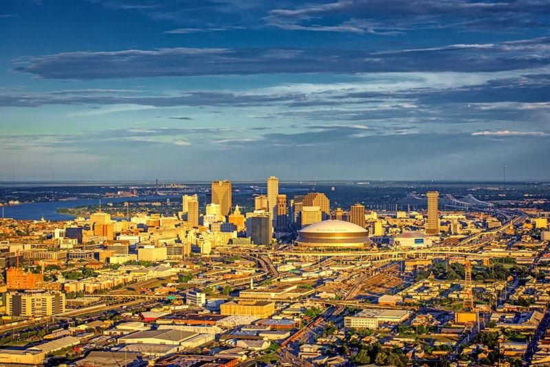 New Orleans skyline photo