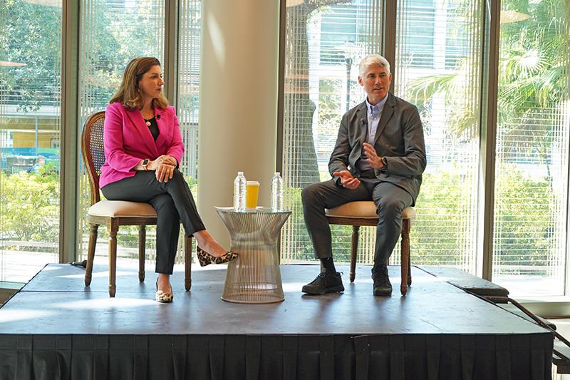 Aimee Freeman and Stuart Haselden