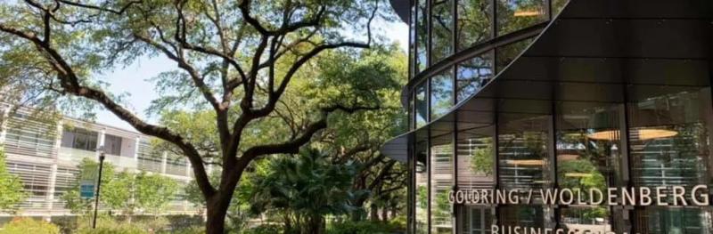 Exterior photo of Goldring/Woldenberg Business Complex