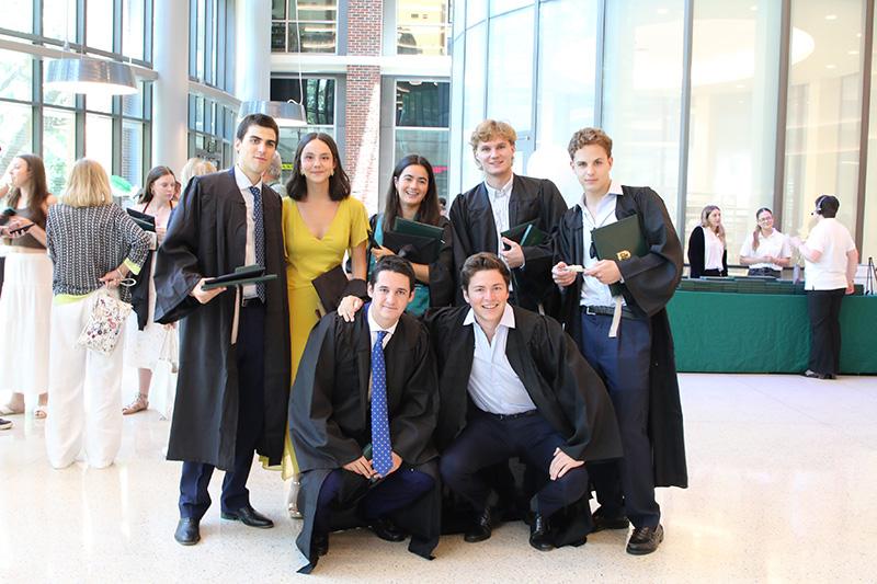 Undergraduate reception attendees