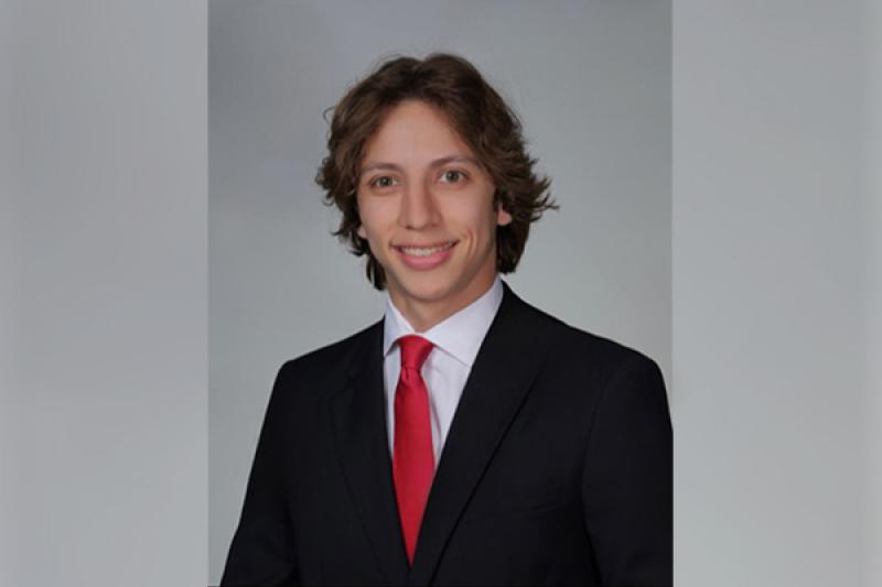 headshot of a male student