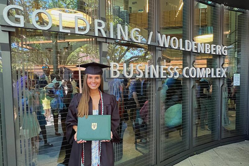 photo of a graduate
