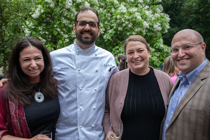 Mara Force, Alon Shaya, Emily Shaya and Jed Silberg