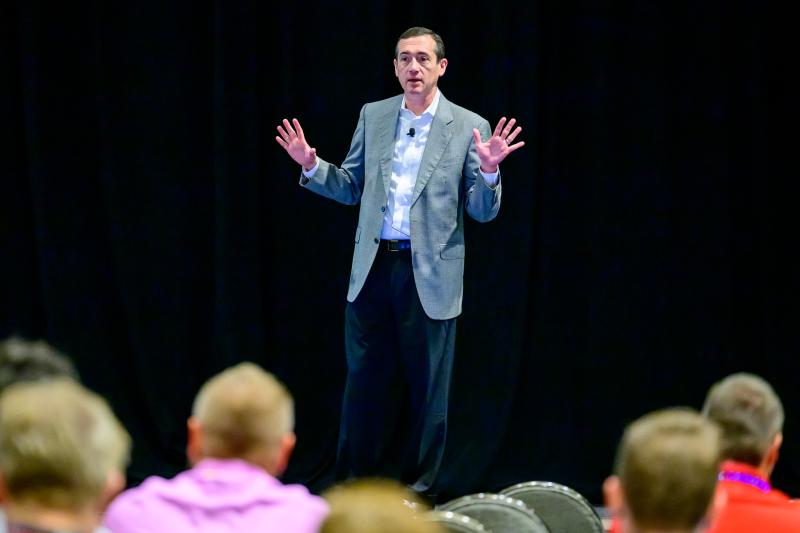 Andy Quick speaking at the 2024 Nuclear Information Technology Strategic Leadership Conference. Andy Quick speaking at the 2024 Nuclear Information Technology Strategic Leadership Conference.