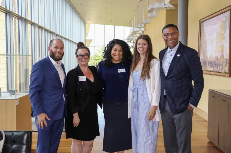 Alumni Panelists with Danielle Martin