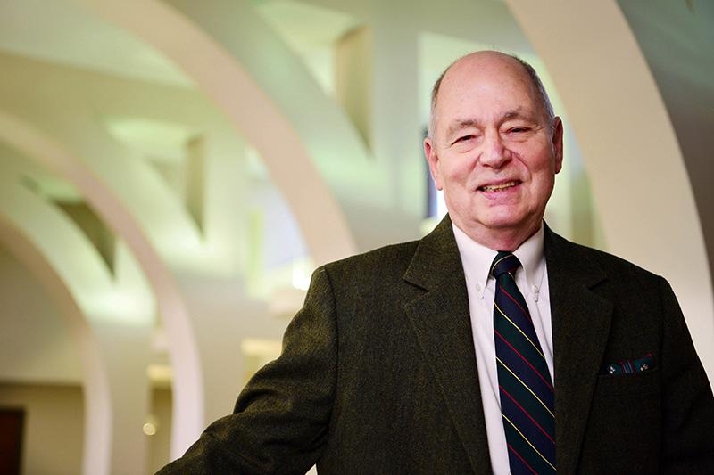 Eric Smith photographed in the Goldring/Woldenberg Business Complex