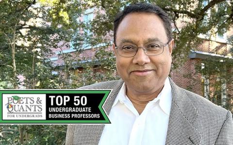 Venkat Subramaniam photo from Poets & Quants for Undergrads