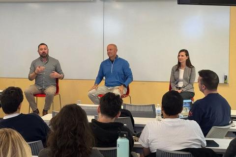 A PMBA sales and marketing panel featured Patrick Gahagan, director of sales capability, display and retail operations at Duracell; Michael Morse, CEO of Louisiana Fish Fry; and Jessica Carriere, director of domestic sales at Magic Seasoning. 