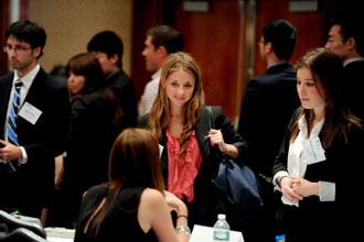 More than 300 students attended this year's Freeman Days New York recruiting and networking event.