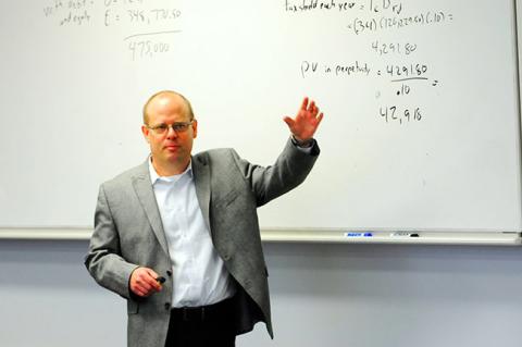 Ted Fee, the recently installed Morton Aldrich Professor of Business, explores the offbeat side of corporate finance.