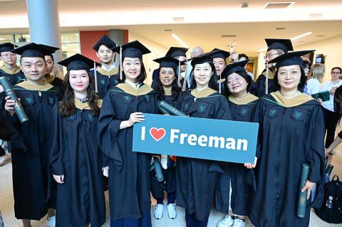 Graduate Diploma Ceremony reception attendees