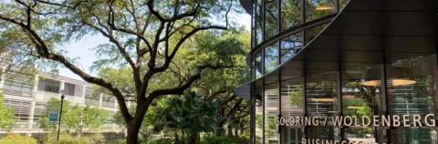 Exterior photo of Goldring/Woldenberg Business Complex