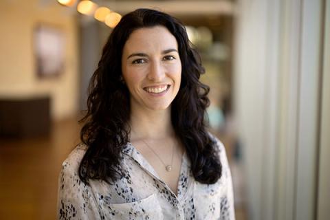 Natalie Longmire portrait in Goldring/Woldenberg Business Complex