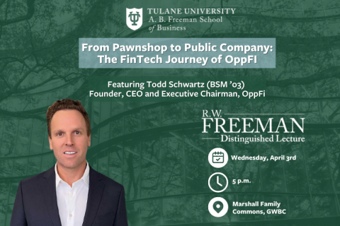 Todd Schwartz Freeman Distinguished Lecture