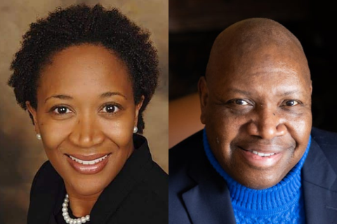 Venessa Melton and Terence Pitre headshot composite
