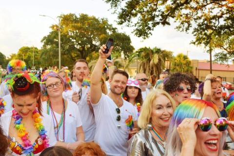 Rob Pettit during Pride 