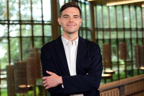 Trevor Young portrait in GWBC