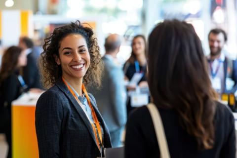 Smiling MBA student