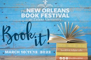 2022 New Orleans Bookfest at Tulane graphic