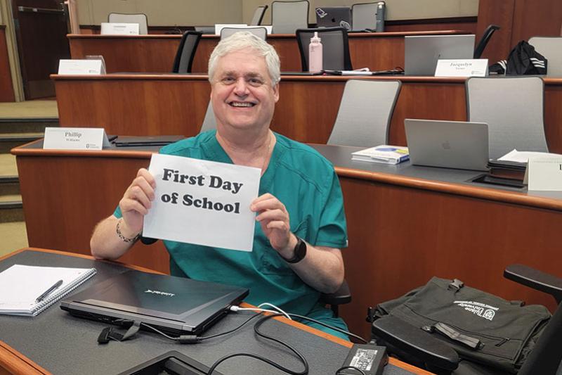 thumbnail for article Doctor earns MBA on 50th anniversary of med school graduation